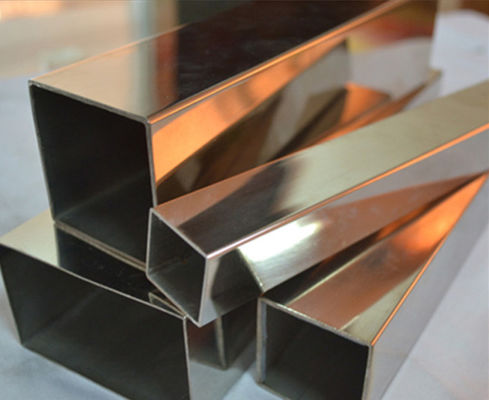 0.5mm-30mm precision 0.05mm wall rectangle brushed stainless steel pipe supplier