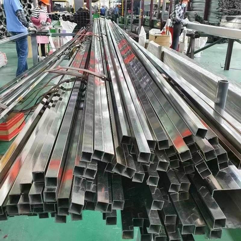 Plain 201 Ss Square Pipe Rectangular Jindal Ss 304 Square Pipe Price List