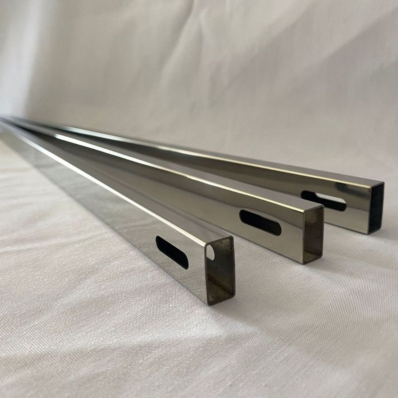 316 201 304 Square Rectangular Stainless Steel Steel Pipe Laser Cutting