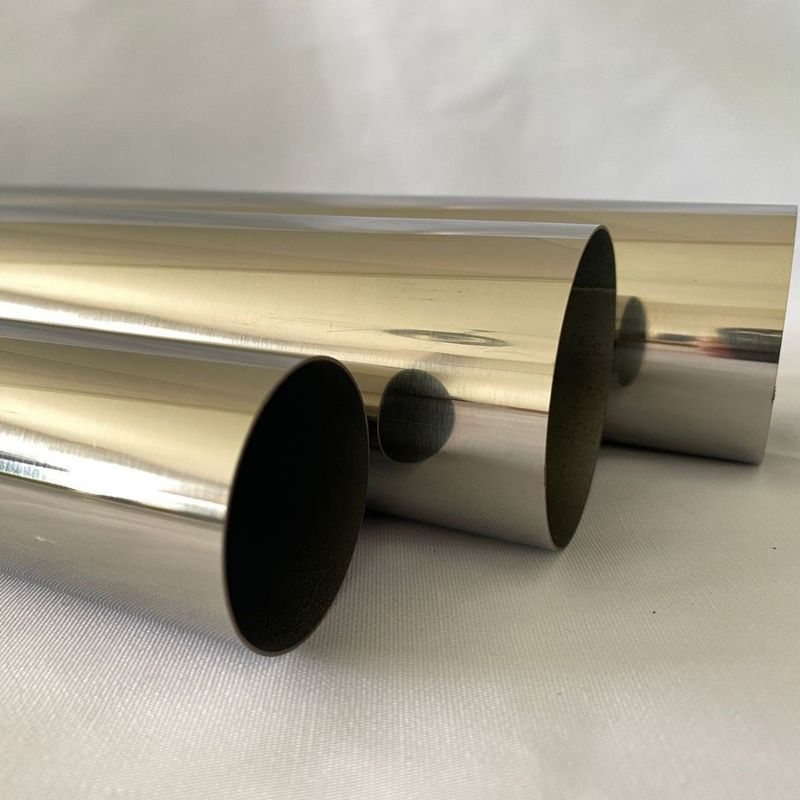 Laser Cutting Tubes 304 Stainless Steel Hollow Welded Decorative Cnc Laser Pipe Cutter