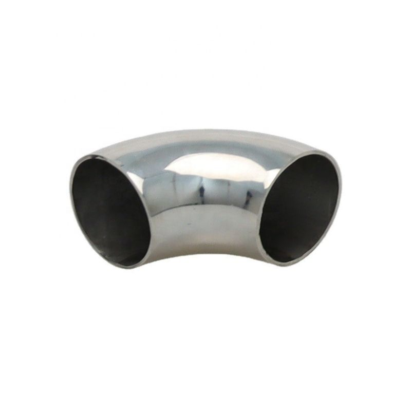 1.67in OD SS304 Pipe Elbow Stainless Butt Weld Fittings 42.4mm Arc 115mm 90 Degree