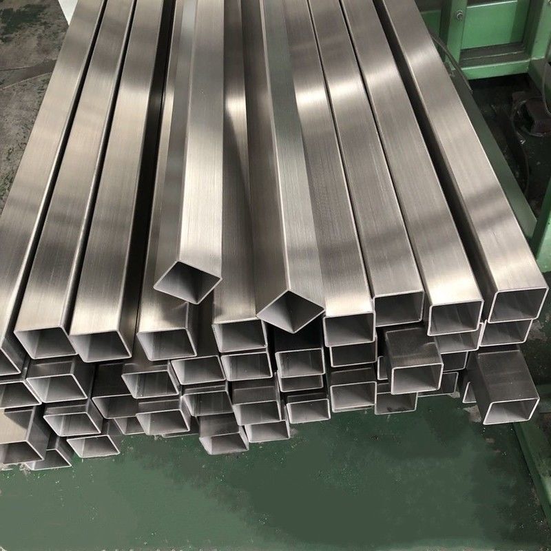10mm X 10mm ASTM 304 Seamless Tube Ss Railing Square Pipe For Balcony